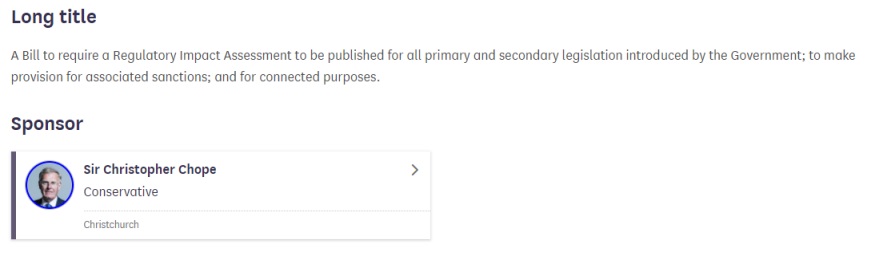 Impact Assessments