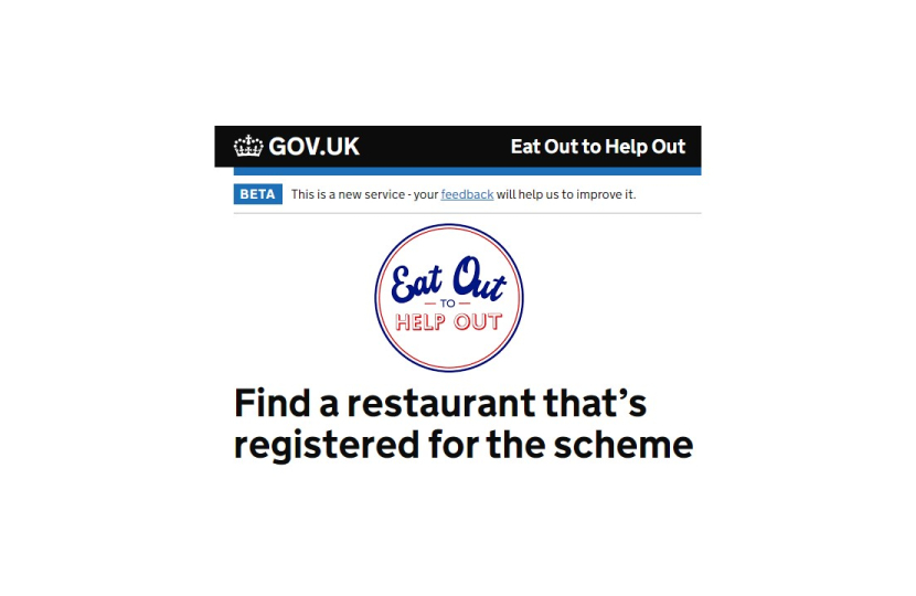 EAT OUT to HELP OUT