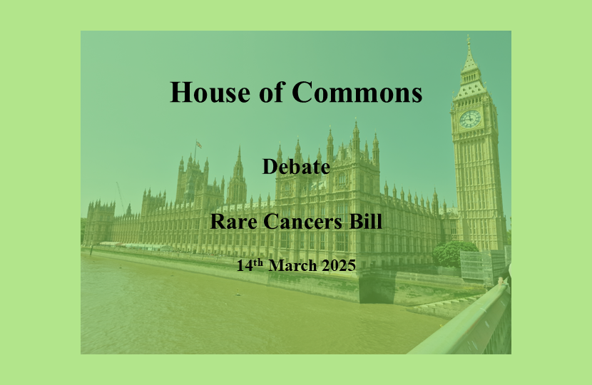 DE RareCancers Bill 14Mar25
