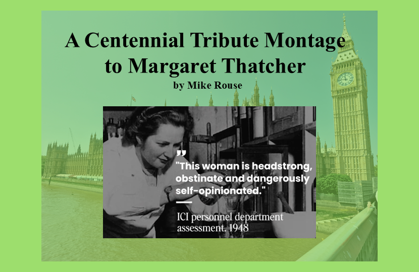Margaret Thatcher Montage 21Oct25
