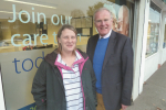 Chris with Grace Polson