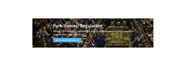 Park Homes Regulation