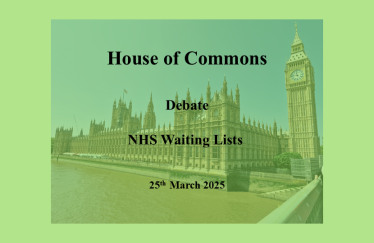 DE NHS Waiting List 25Mar25