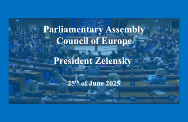 PACE Zelensky 25June25